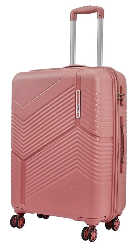 Image of Safari Carter Hard-Sided Polypropylene Suitcase 5 Years Warranty Luggage Set of 3 Trolley Bags (55 & 67 & 76 cm)