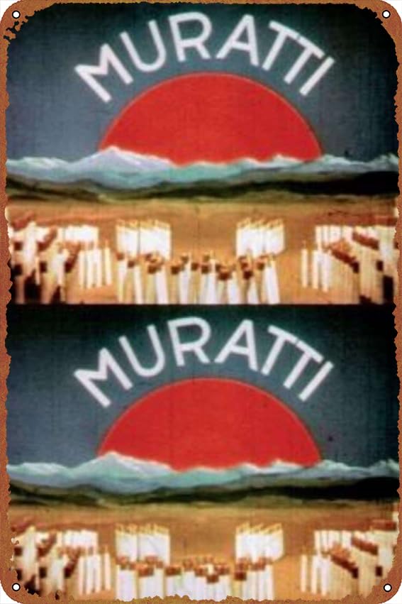 IEITB Muratti Marches On Home Decoration 20 * 30CM Tin Poster - Exquisite Wall Picture