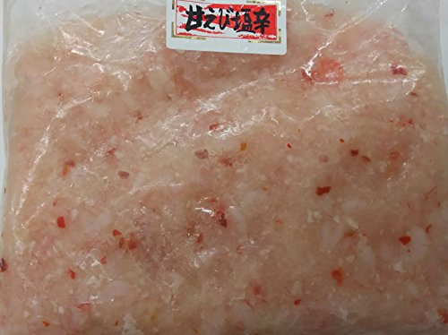 高級珍味 甘海老塩辛 1kg 冷凍 めちゃくちゃ売れています。 甘エビ 塩辛