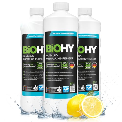 Nettoyant Multi Surfaces BiOHY | Pack 3x1L Concentré Universel