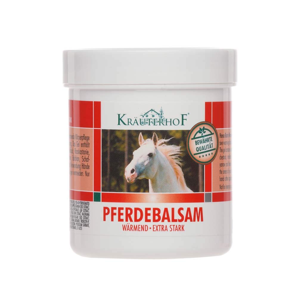 Kräuterhof Bálsamo de caballos gel de calentamiento extra fuerte 100ml