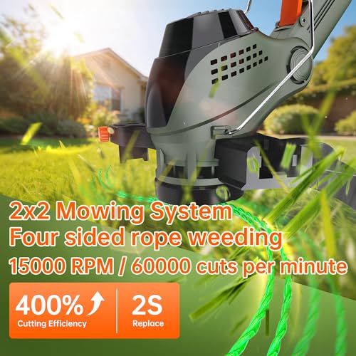 Battery Powered Grass Trimmer