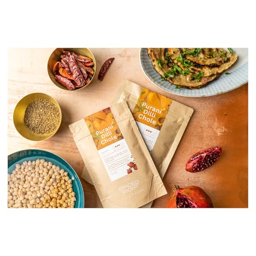 Image of Purani Dilli Chole Masala Powder - 1kg Bulk Pack | No Onion Garlic | Authentic Old-Delhi Chana Masala for Cloud Kitchens, Caterers & Restaurants| No Preservatives, Traditional Indian Spice Blend