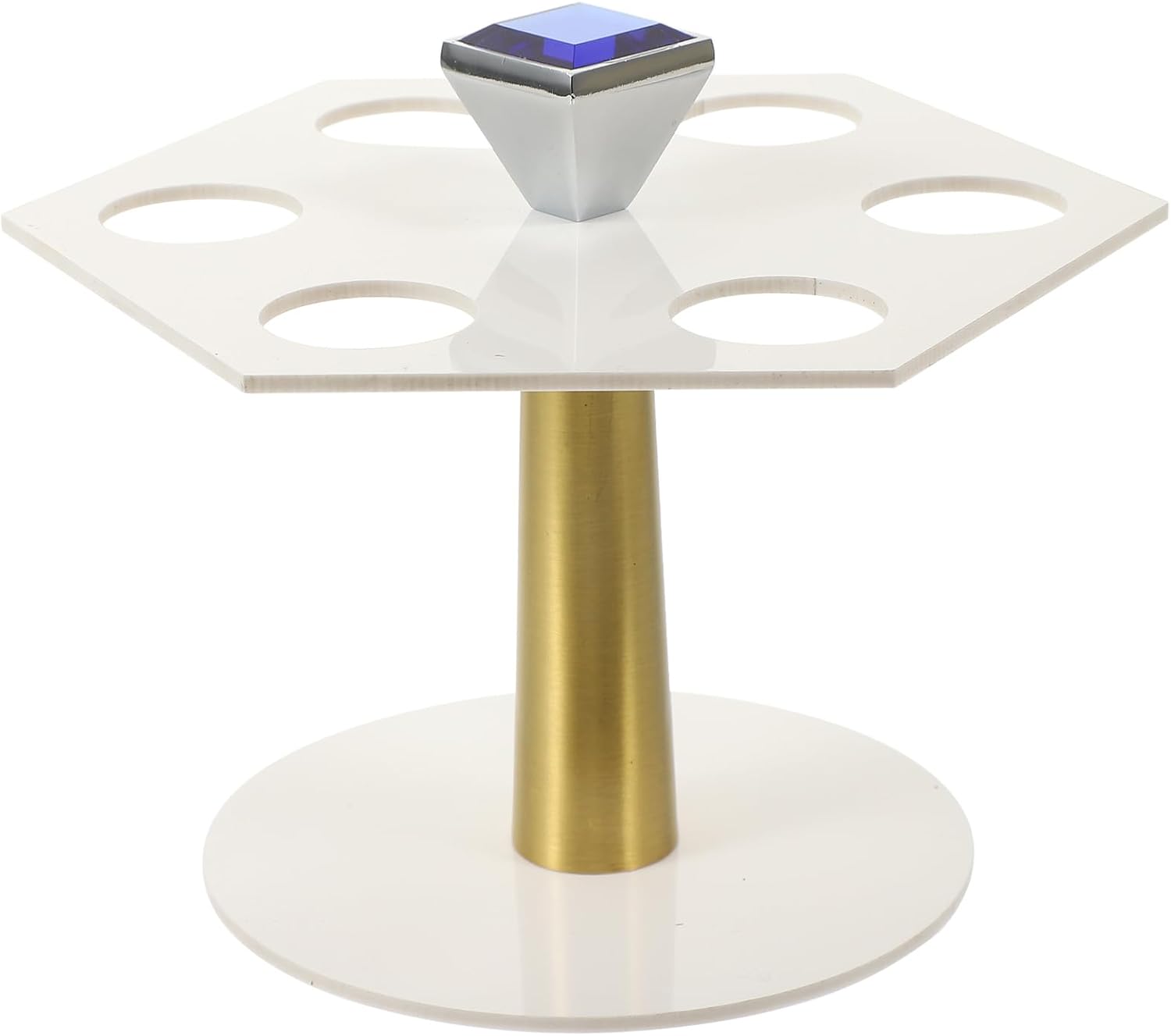 Alipis Ice Cream Cone Stand Ice Cream Cone Racks Food Display Rack Taper Holder Crisp Tube Shelf Acrylic Conical White
