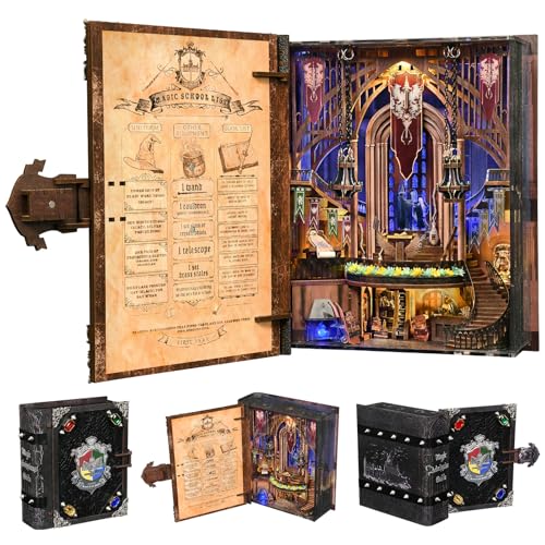MiniCity Magic Admissions Guide Book Nook Kit — DIY book nook kit