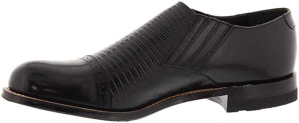 STACY ADAMS Madison Mens Slip On 12 2E US Black