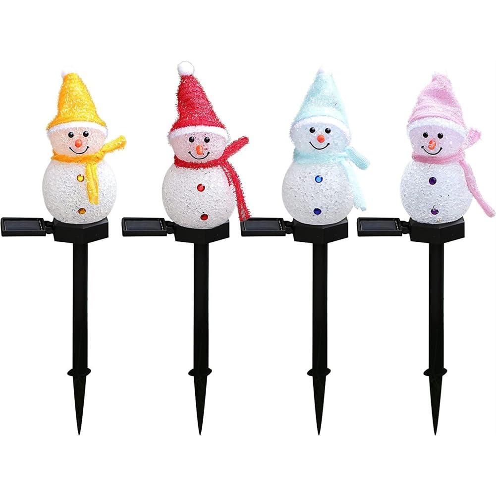 CTRLZS Christmas Ornaments 2025-Christmas Light Stakes Outdoor for Yards Decoration-Solar Lights