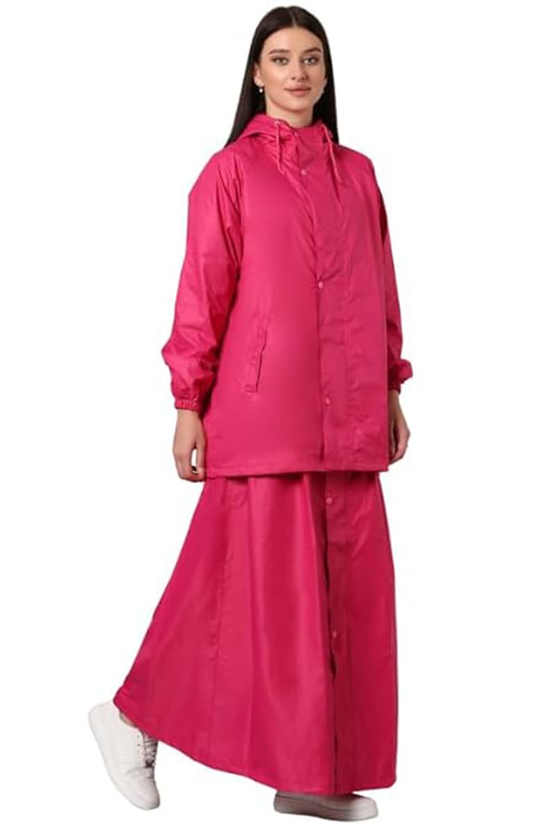romano nx Waterproof Rain Skirt Top Jacket for Women Rain Coat in 4 Colors-picture-14
