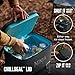 Ninja | Backpack Cooler | FrostVault Go 36 Can Soft Cooler | Leakproof Zipper with Built in Can Opener, 2 Ice Packs & Dry Storage Drawer | for Hiking, Camping & More |Charcoal Gray | FF136CG