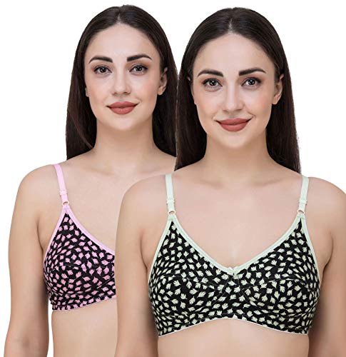 Image of Fasense Women's Wire Free Non Padded Cotton Bra