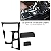Tbest F10 Carbon Fiber M5 F10 Carbon Fibre Teim Center Consoles Car Interior Center Console Gear Shift Panel Cover for 5 Series F10 20 (Carbon Fiber)