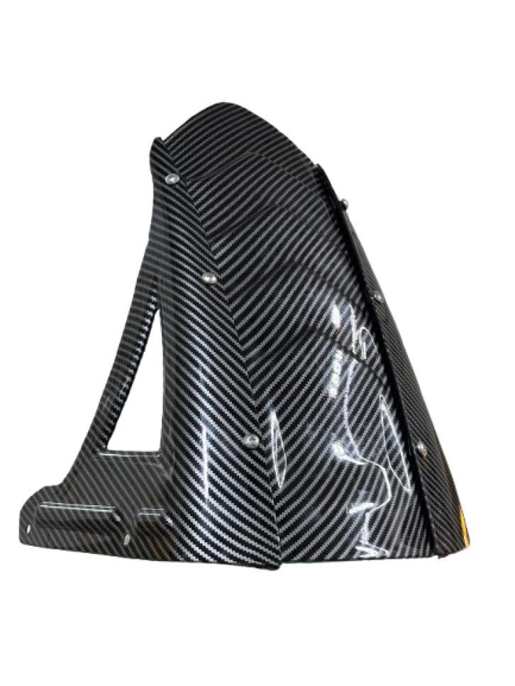 VermsBikers SharkFin Rear Fender for R15 V3, Black 400 mg - Image 4