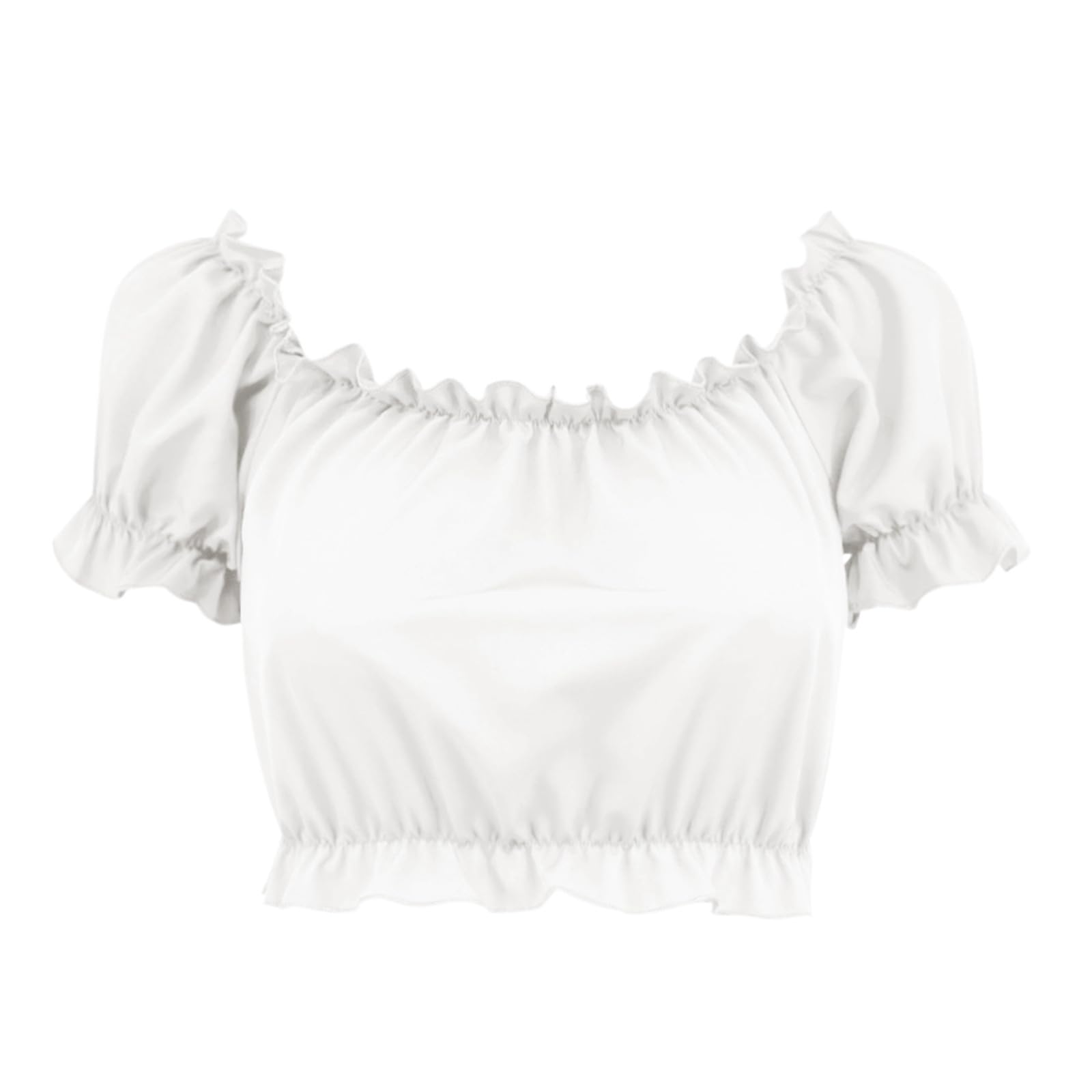 Einfarbiges Oktoberfest-Dingdong-Tanktop Camisole-Top für Damen Elegantes Basic-Kleidungsstück vielseitig kombinierbar ideale für Festivitäten
