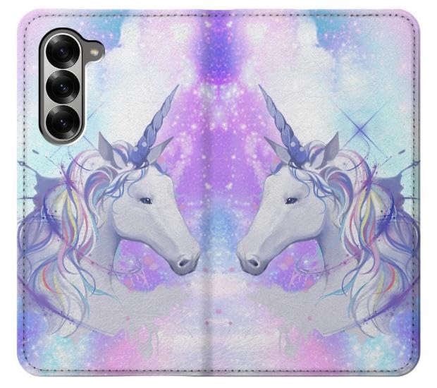 Funda de Tirón de Unicornio para Samsung Galaxy Z Fold 6 Carcasa Antigolpes 2
