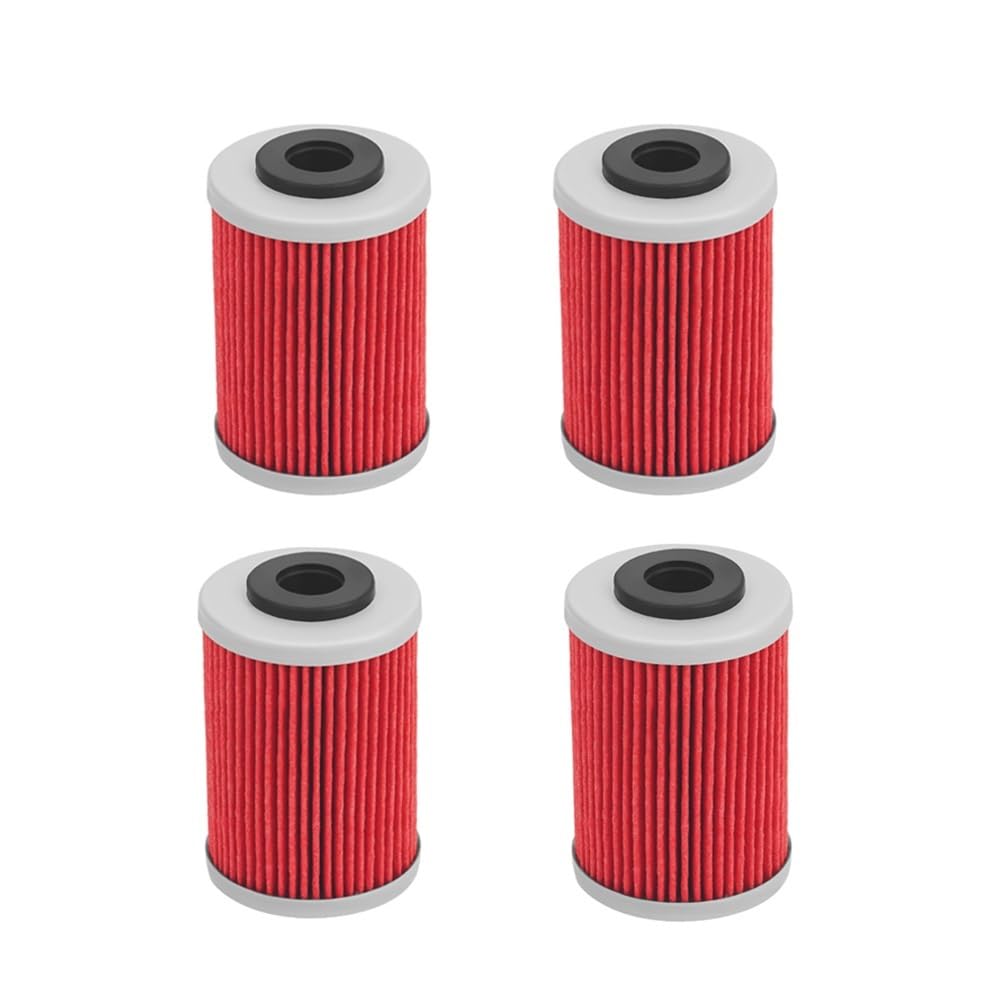 Filtro olio moto Compatibile Con Il Filtro Olio Moto Husqvarna Svartpilen | 4pcs