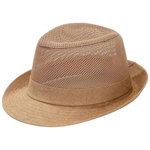 Fedora d'été en maille contre la chaleur : restez au frais et protégé partout