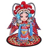 Excellence artisanale : confectionnée par des artisans qualifiés, cette poupée témoigne de l'excellence de l'artisanat traditionnel chinois, de la décoration culturelle traditionnelle et des poupées en argile chinoises