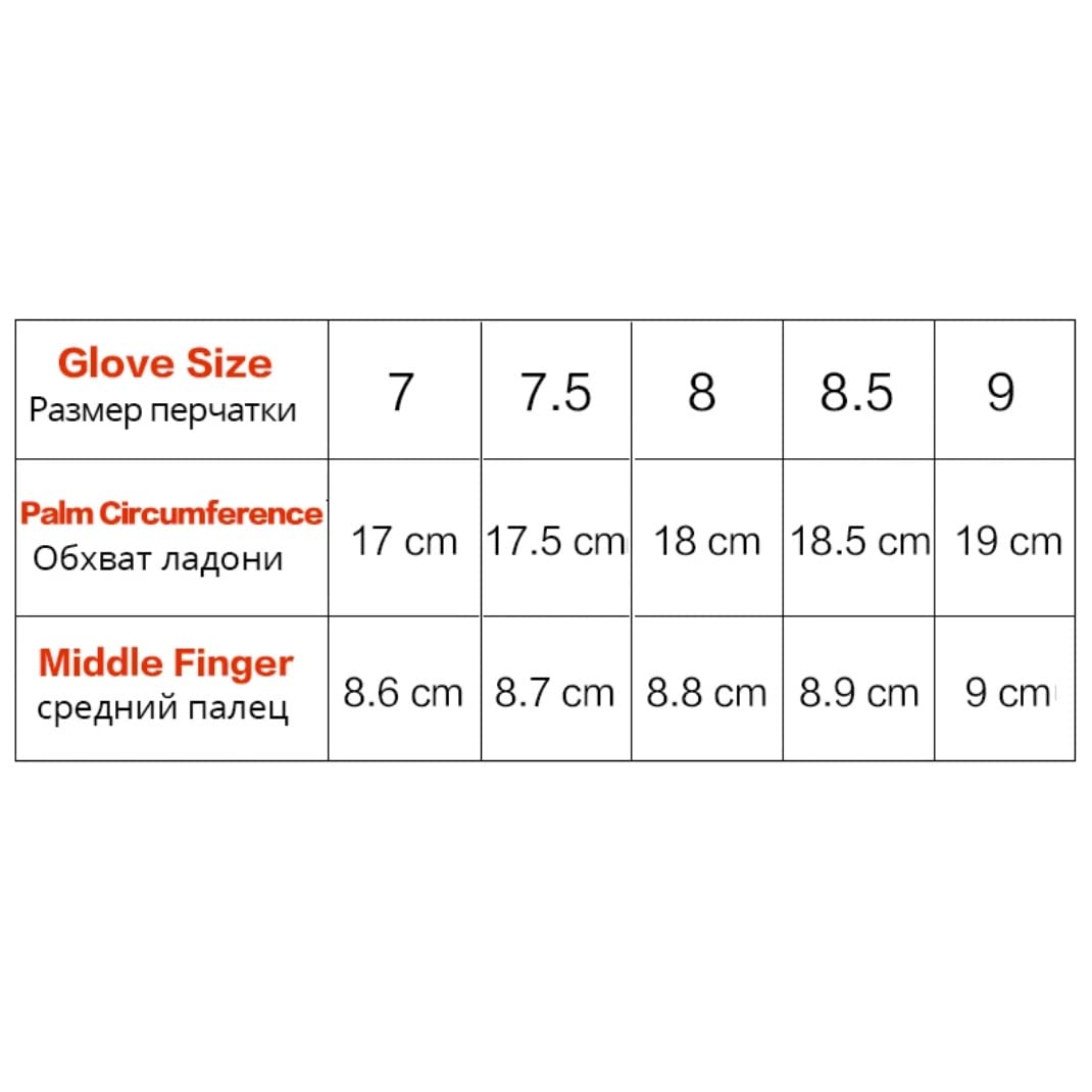 Xzeit Guantes más cálidos, guantes cálidos de invierno, guantes cálidos de invierno, guantes de cuero cálidos para mujer, guantes de esquí