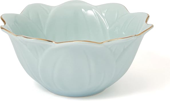 Francfranc Franc Flower Motif Bowl, Blue