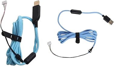 E1Pf Nylon Rope Mouse Cables Soft Durable Umbrella Cord Line for Zowie S1,S2,Fk-B, Za-B Fk1-B Mouse Fast Data Transfer Wire