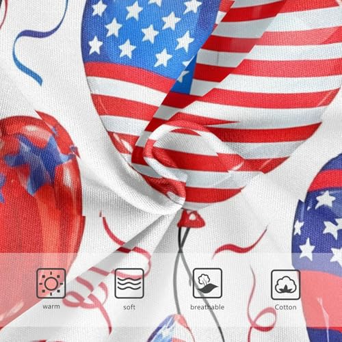 Balloons USA Hearts American Girls Underwear Toddler 2t Cotton Girl Panties Cute Colorful Briefs Kids Undies3