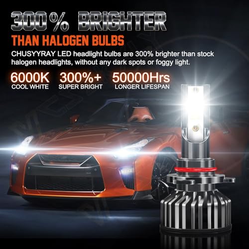 Bombillas LED para Chrysler 200 300, alta/baja, pack de 2 miniatura 4
