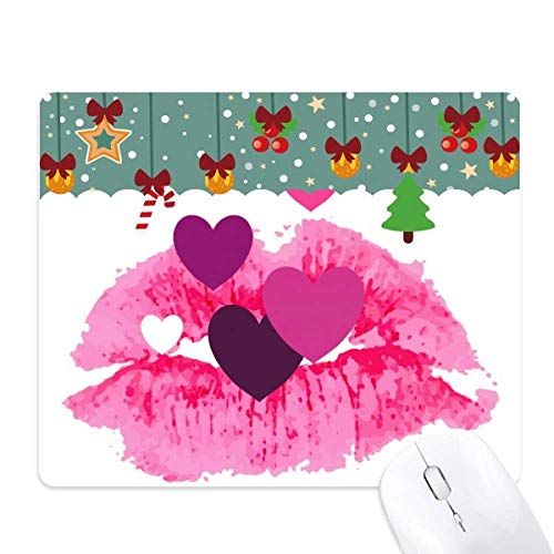 Tapis de souris Saint-Valentin cœurs rose idée cadeau tendre pour elle et lui
