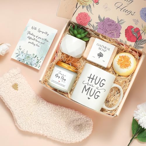 Image of Sympathy Gift Baskets Sympathy Gifts for Loss of Loved One Condolences Gift Basket for Loss Bereavement Gifts Ideas Sorry for Your Loss Gifts Condolences Gift for Loss Care Package for Grieving Friend