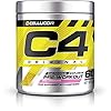 Pre-workout Powder C4 Original Pink Lemonade | Pre-workout Energy Drink Supplement | 150 mg Cafeïne + Bèta-alanine + Creatine-monohydraat | 60 Doseringen