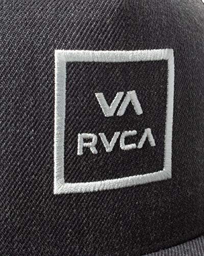 Image of RVCA Men's Trucker Hat, Adjustable Snapback Cap for Streetwear & Skating, Lightweight Breathable All-Day Comfort