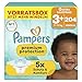 Pampers Premium Protection Größe 3+, 204 Windeln, 7kg-11kg, unser Nr. 1 Haut- und Auslaufschutz