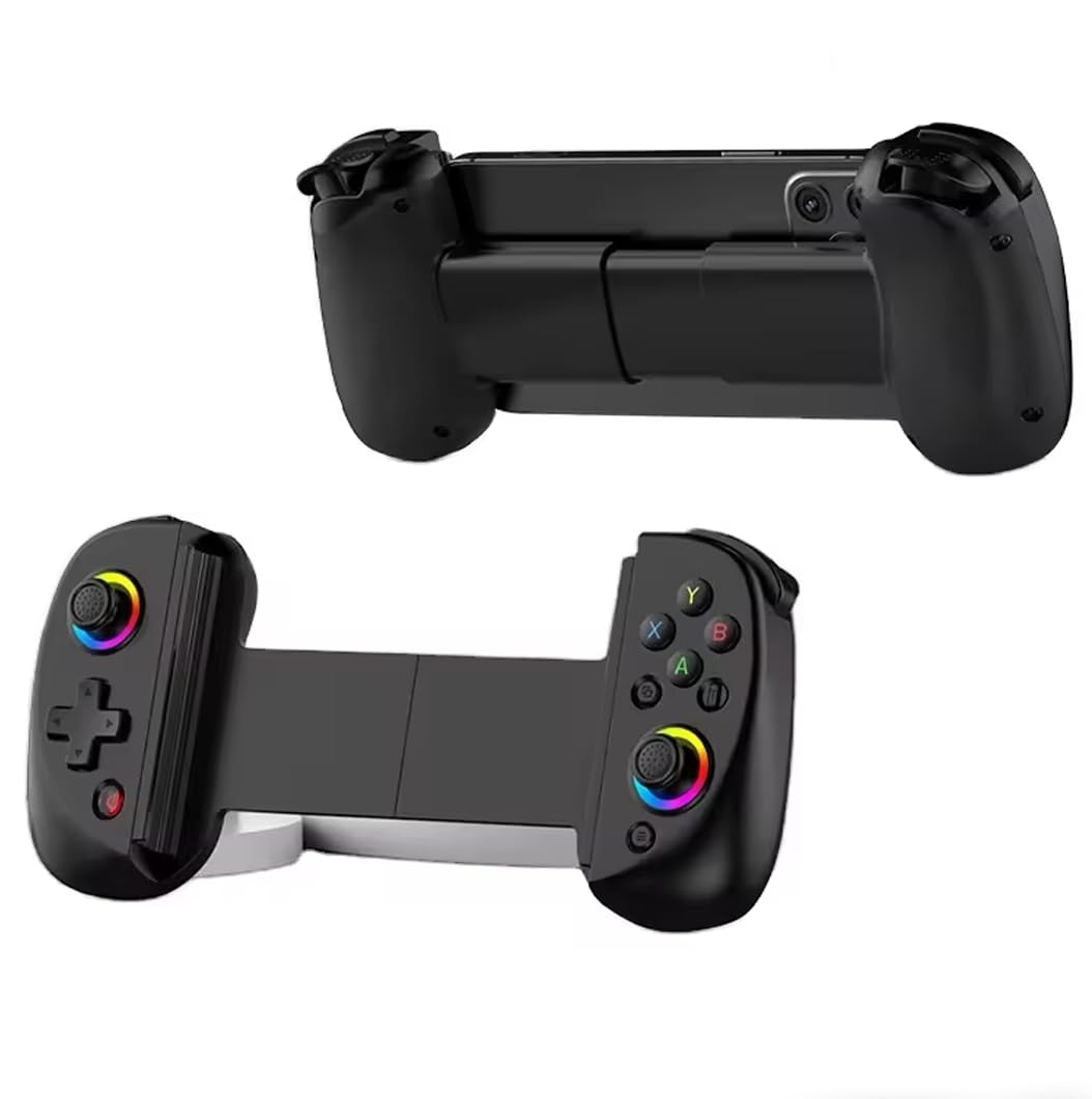 Tobo Phone Controller for iPhone/iPad/Android/Tablet, D8 Controller for Switch/PS/PC with Hall Effects Joysticks Play COD, Genshin Impact, Android Controller Support Cloud Gaming/Remote Play TD-1279GA-image-2