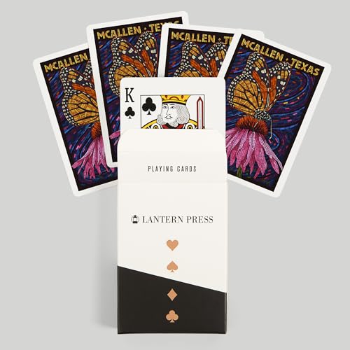 Lantern Press McAllen Texas Naipes Monarch Butterfly miniatura 6