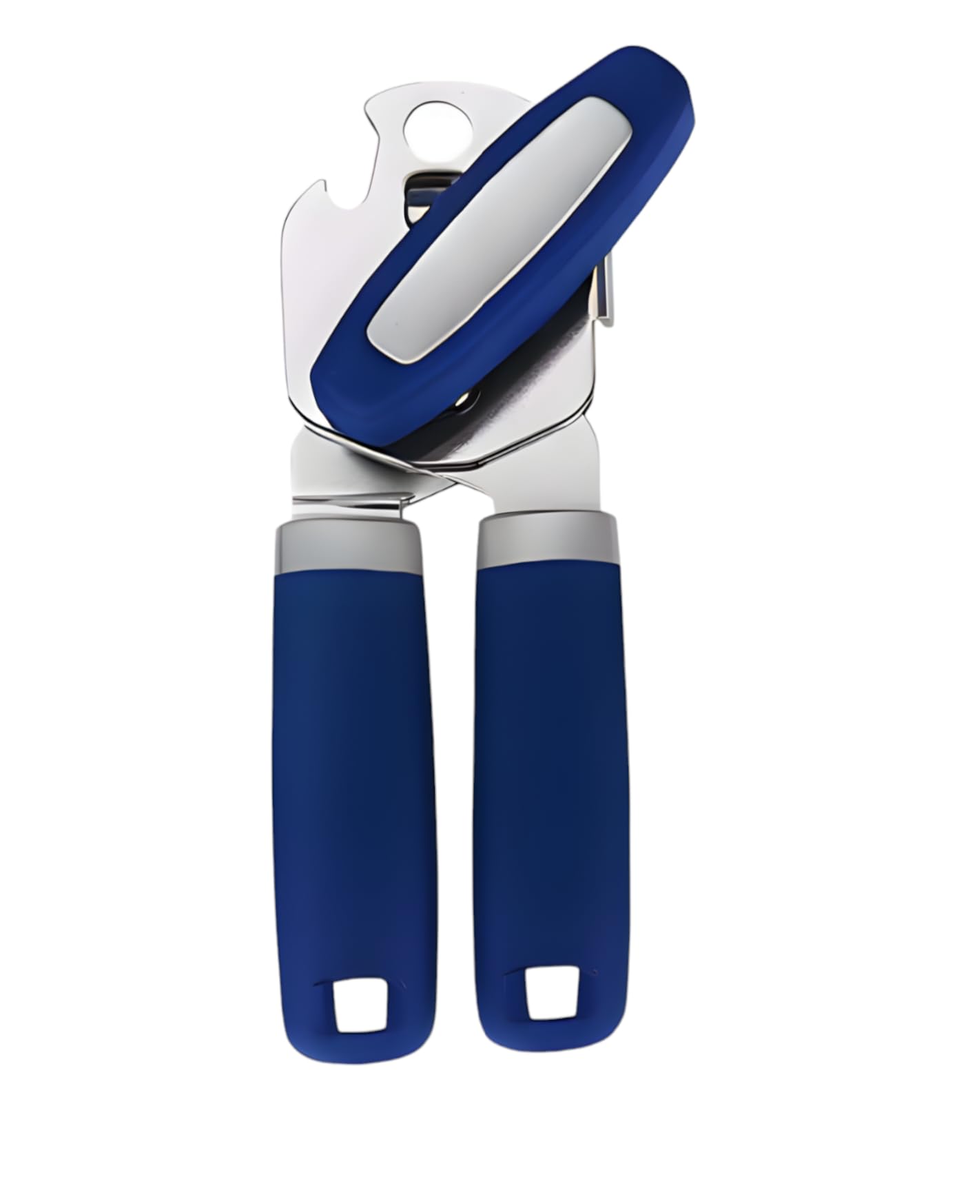 ClassicAid Can Opener Bottle Opener, Multi-Function, Can Opener Handheld Bottle Opener Smooth Edge Design Sharp Blade Heavy-Duty Ergonomic Grip Effort-Saving Handles Comfortable Soft Grip,