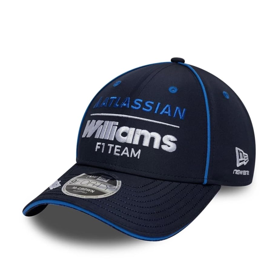 New Era Williams Racing F1 Team Offizielle Kollektion 2026 Team Baseball Cap Mütze Verstellbar Navy Blau