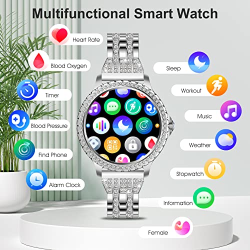 Lefitus Smart Watch (Answer/Make Call), 1.32" Smartwatch Fitness Tracker For Android Ios With Heart Rate Sleep Tracking, 20 Sport Modes, Blood Oxygen, Ai Voice Control #TOP5