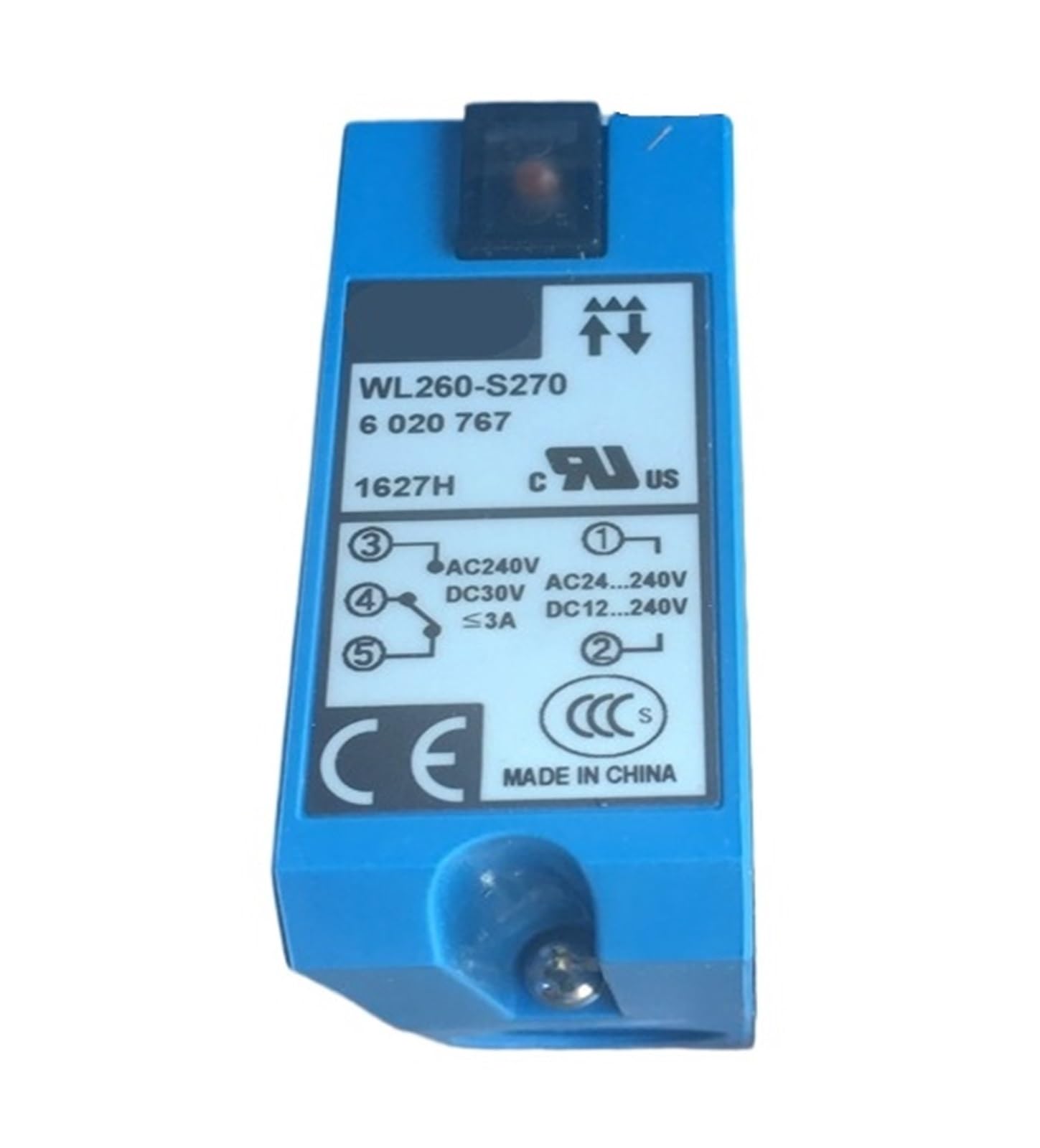 Transducteur de commutation photoélectrique WL260-S270 capteur industriel 6020767