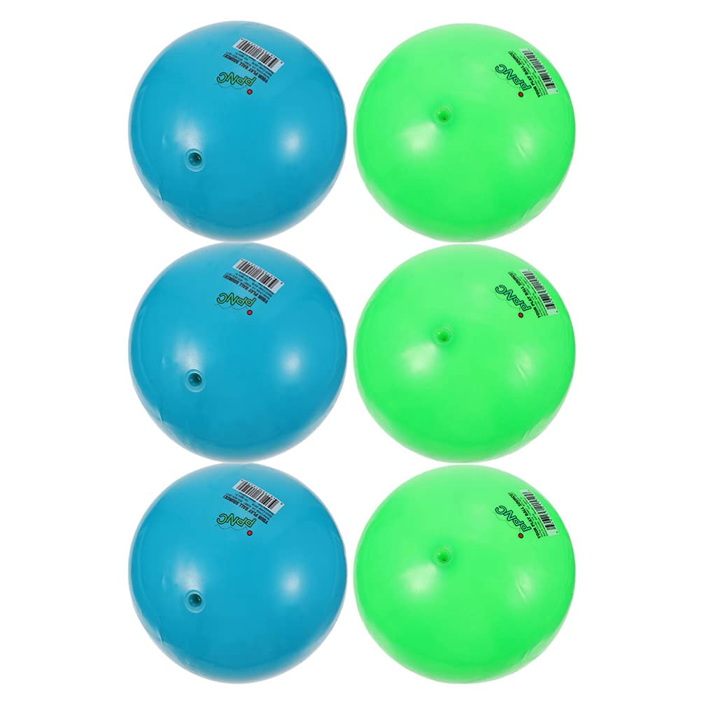 Toyvian 6pcs Inflatable Beach Ball for Kids Beach Ball for Summer Beach Pool and Party Favor ( Random Color )