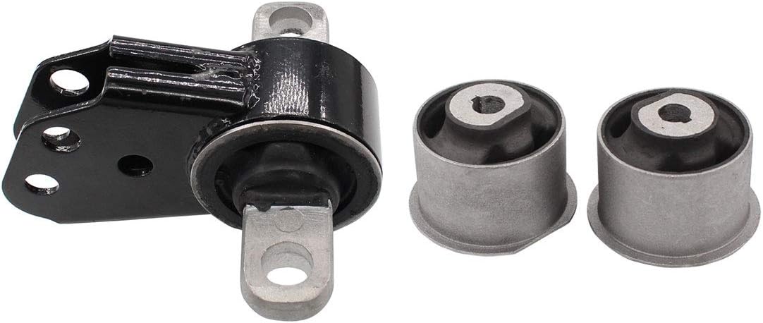 NewYall Pack of 1 Axle Mount & 2 Axle Bushings Front Differential Mount Set for Jeep Commander 2006-2010 Grand Cherokee 2005-2010