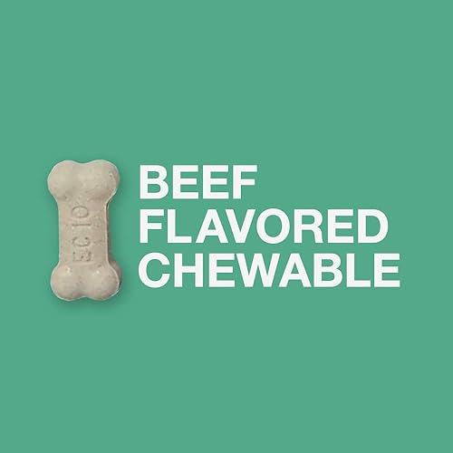 Miniatura 5 de Elanco Desparasitador cuádruple masticable para perros pequeños, 2-25 libras, 4 tabletas masticables, blanco