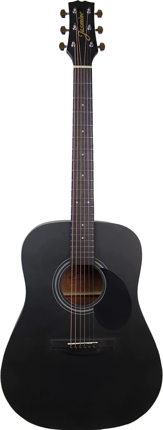 Jasmine アコースティックギター Amazon.com: Jasmine S35 Dreadnought Acoustic Guitar - Matte Black