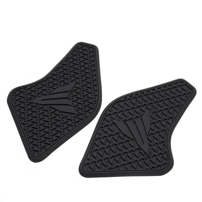 Stickers réservoir traction pads noirs pour moto MT-07 2021-2024