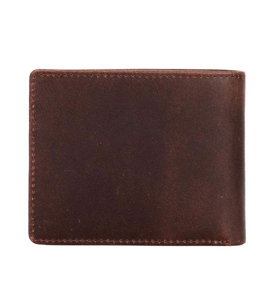 Karla Hanson Men's RFID Blocking Leather Wallet (Eagle Brown)