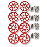 ミニ四駆　アルマイトローラー　19mm＆17mm　プラリング　5セット ミニ四駆 タミヤ ミニ四駆特別企画（パーツ） HG 軽量17mmオール