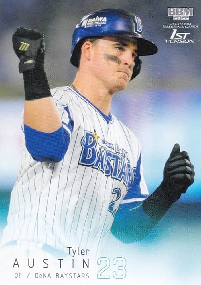横浜DeNAベイスターズ　オースティン選手実使用 Amazon.co.jp: BBM ベースボールカード 156 T.オースティン