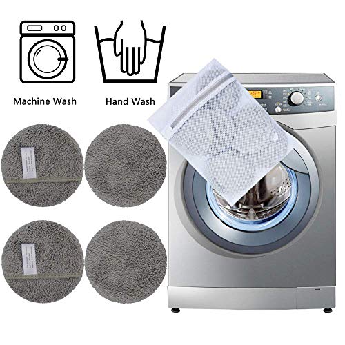 KinHwa Makeup Entferner Pads Wiederverwendbare Abschminkpads Waschbar Mikrofaser Abschminkpads Gesicht Superweich… - Image 8