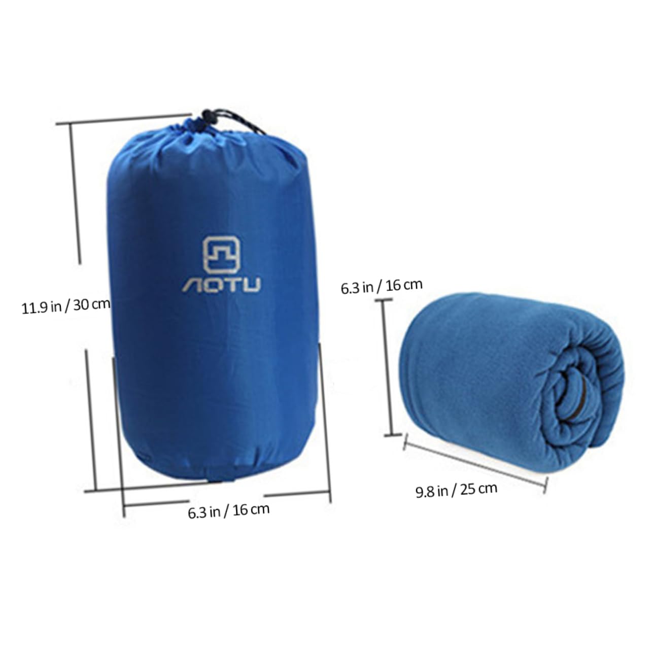 TOYANDONA Saco De Dormir Al Aire Saco De Dormir para Clima Fresco Bolso Al Aire Portátil Sacos De Dormir Al Aire Equipo De Mochilero Blue