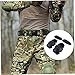 Iewroyt Knee and Elbow Protector Pad for Paintball Combat Uniform Suit 2 Knee Pads & 2 Elbow Pads/Set