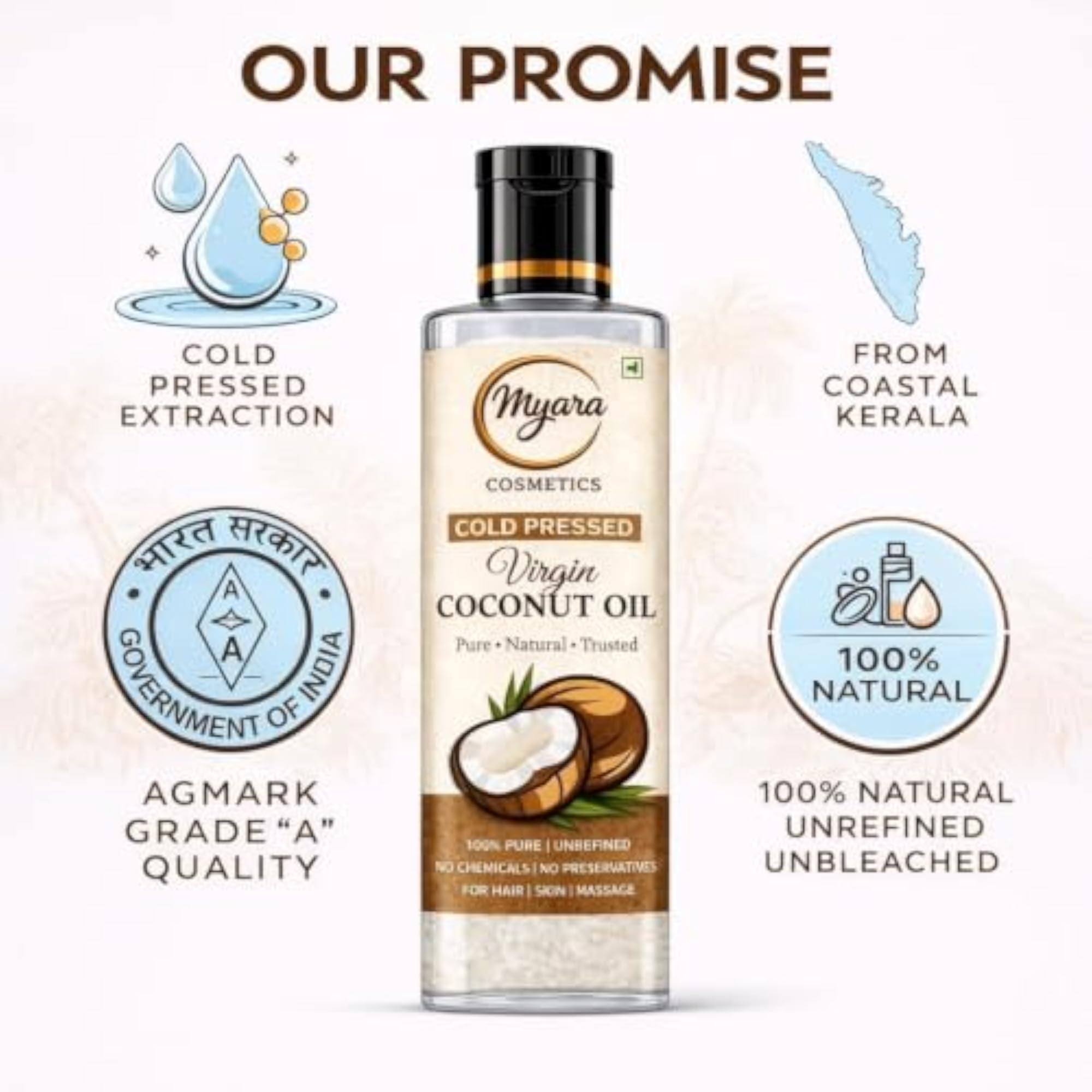 Virgin Coconut Oil, 200ml