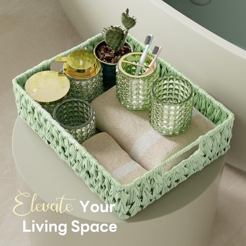 50% Off XLHOMO Bathroom Set with Glass Dispensers & Basket - Image 5